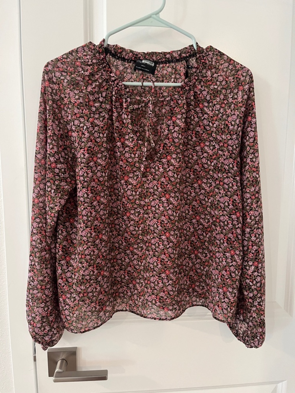MINKPINK Floral Blouse Small